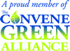 The Convene Green Alliance Button